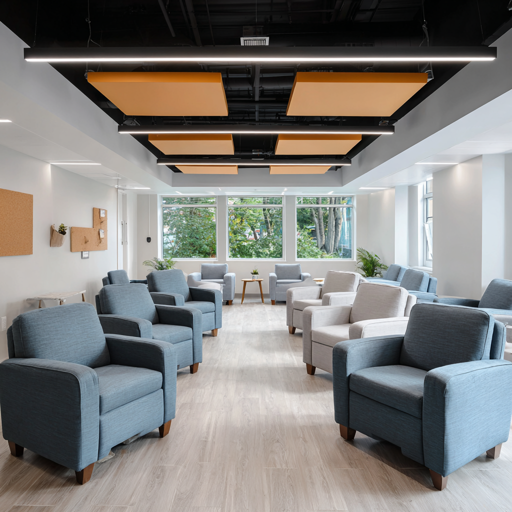 Gourmet dining area at KCA Advisors treatment center